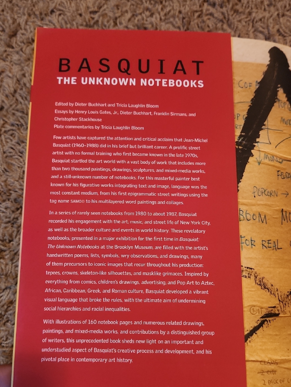 Basquiat: The Unknown Notebooks Paperback - Picture 2 of 11